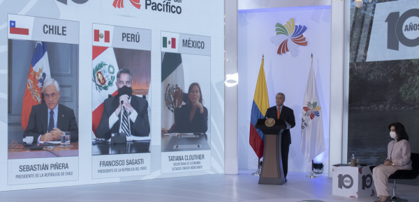 Canciller Claudia Blum ratificó el compromiso de Colombia con una Alianza del Pacífico  cada vez más integrada, más conectada, más global 