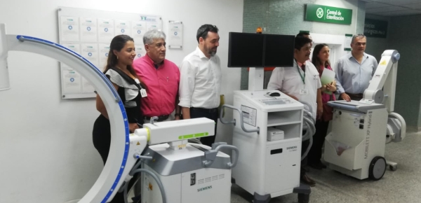 Dirección de Fronteras de la Cancillería participó en la entrega de equipos que realizó la Agencia de Cooperación Alemana GIZ al Hospital Erasmo Meoz de Cúcuta, por 188 mil euros
