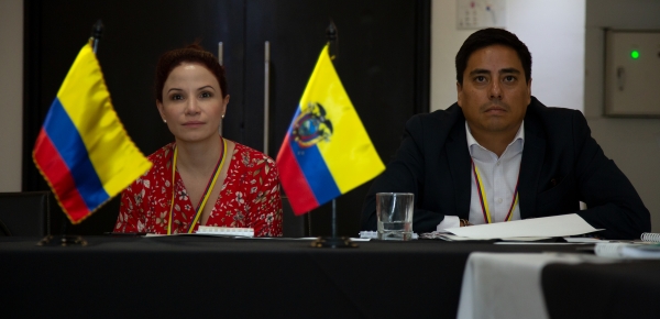 Representantes de más de 30 entidades colombianas y ecuatorianas participan en las mesas técnicas preparatorias del VIII Gabinete Binacional Colombia – Ecuador
