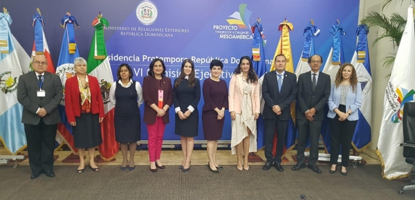 Directora de Mecanismos participó en VI Comisión Ejecutiva de Proyecto Mesoamérica