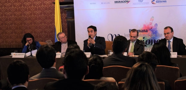 Academia Diplomática Augusto Ramírez Ocampo organizó conversatorio en el marco de la Segunda Semana de las Migraciones