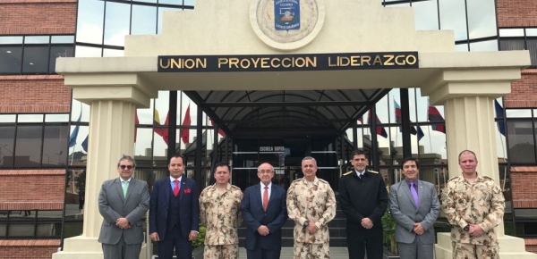El Director de la Academia Diplomática se reunió con Director de la Escuela Superior de Guerra para explorar iniciativa de maestría conjunta