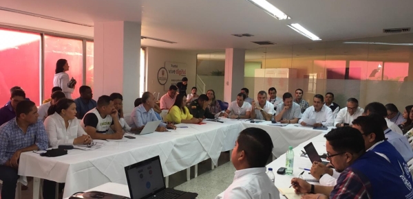 Director y Gerente de Fronteras lideraron Puesto de Mando Unificado en Valledupar con varias entidades