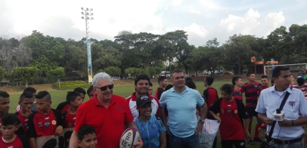 Cancillería apoyó la realización en Cúcuta del primer Festival del programa Más Niños y Niñas jugando Rugby