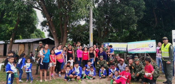 Dirección para el Desarrollo y la Integración Fronteriza realizó mingas comunitarias en municipios de frontera