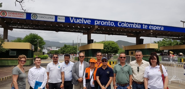 Organismo de Cooperación Internacional y Desarrollo de la Comisión Europea visitó la frontera con Cúcuta para conocer la crisis migratoria proveniente de Venezuela
