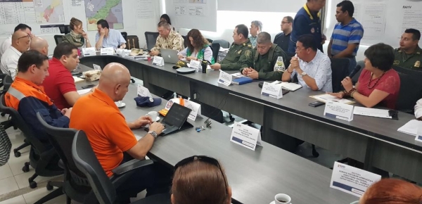 Gerencia de la Frontera con Venezuela y Cancillería lideraron Puesto de Mando Unificado en La Guajira