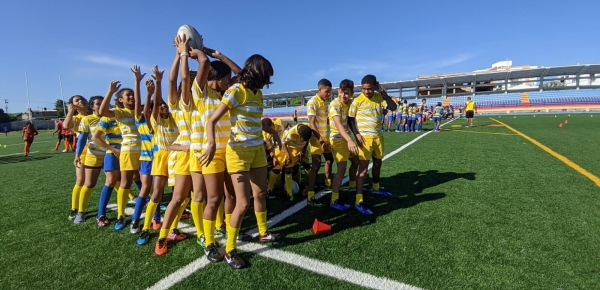 Más de 890 niños se beneficiaron de los proyectos de rugby adelantados en La Guajira y Norte de Santander