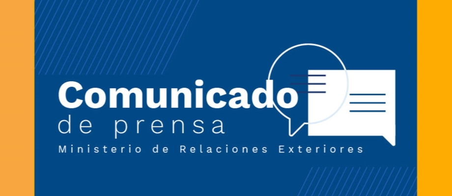 Declaración Vicepresidente y Ministra de Relaciones Exteriores de Colombia, Marta Lucía Ramírez de Rincón