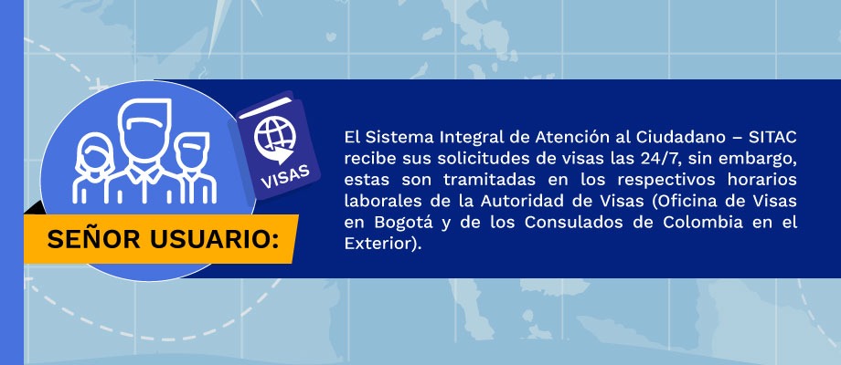 LAS VISAS FUERON EXPEDIDAS