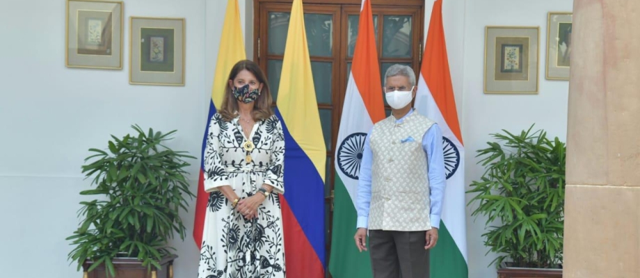 Vicepresidente y Canciller Marta Lucia Ramírez propuso que “Colombia sea el puerto de entrada de India”
