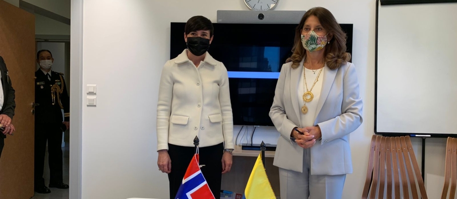 Cancilleres de Colombia y Noruega fortalecen relación bilateral en el marco del Consejo Ministerial de la OCDE