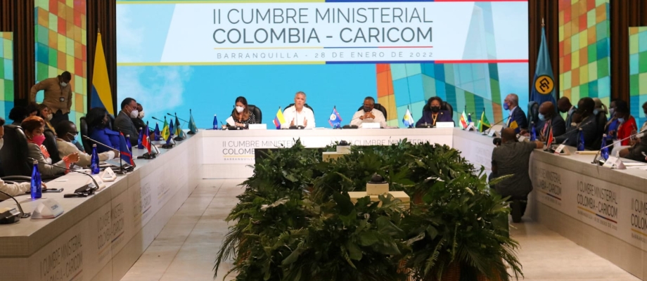 Vicepresidente y Canciller, Marta Lucia Ramírez, invitó a “que el Caribe se vuelva mucho más relevante en términos internacionales, todos juntos somos la voz de cerca de 110 millones de personas”
