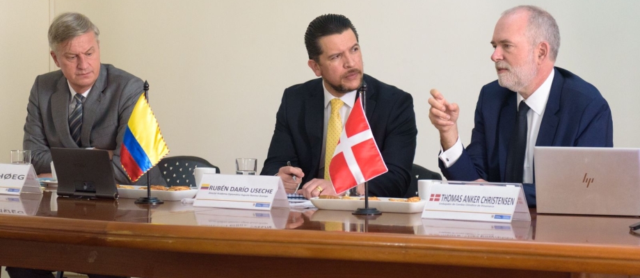 El Embajador de Cambio Climático de Dinamarca, Tomas Anker Christensen, ofreció conferencia en la Academia Diplomática 