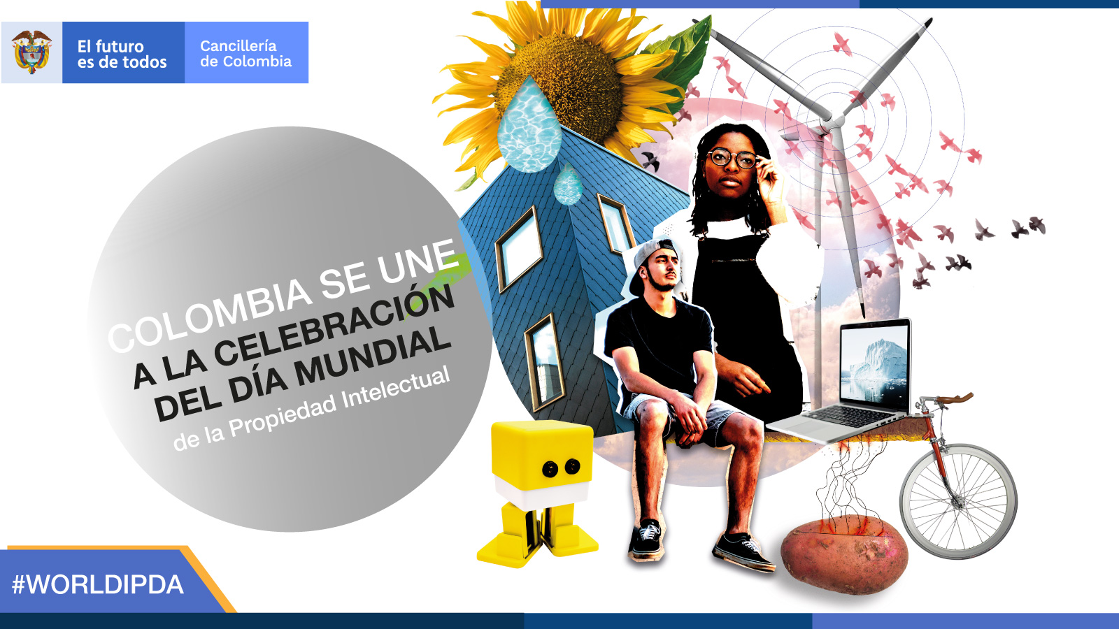 Colombia se une a la conmemoración del Día Mundial de la Propiedad Intelectual con una invitación a la creatividad e innovación